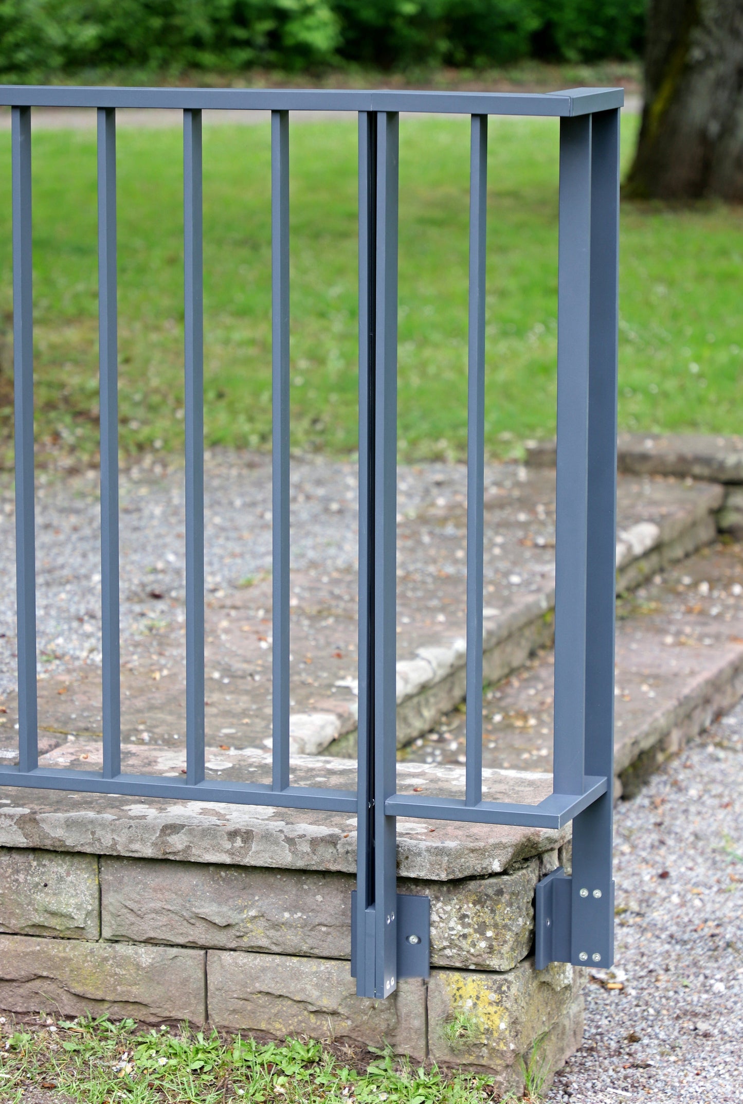 Jeu de barres de garde-corps LINUS en aluminium