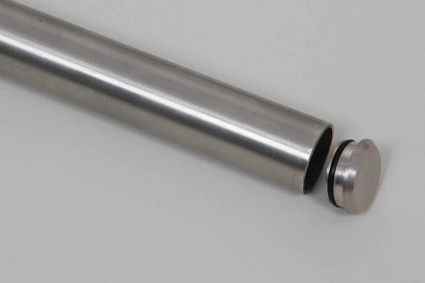 Main courante sur mesure en acier inoxydable, Ø 40 mm