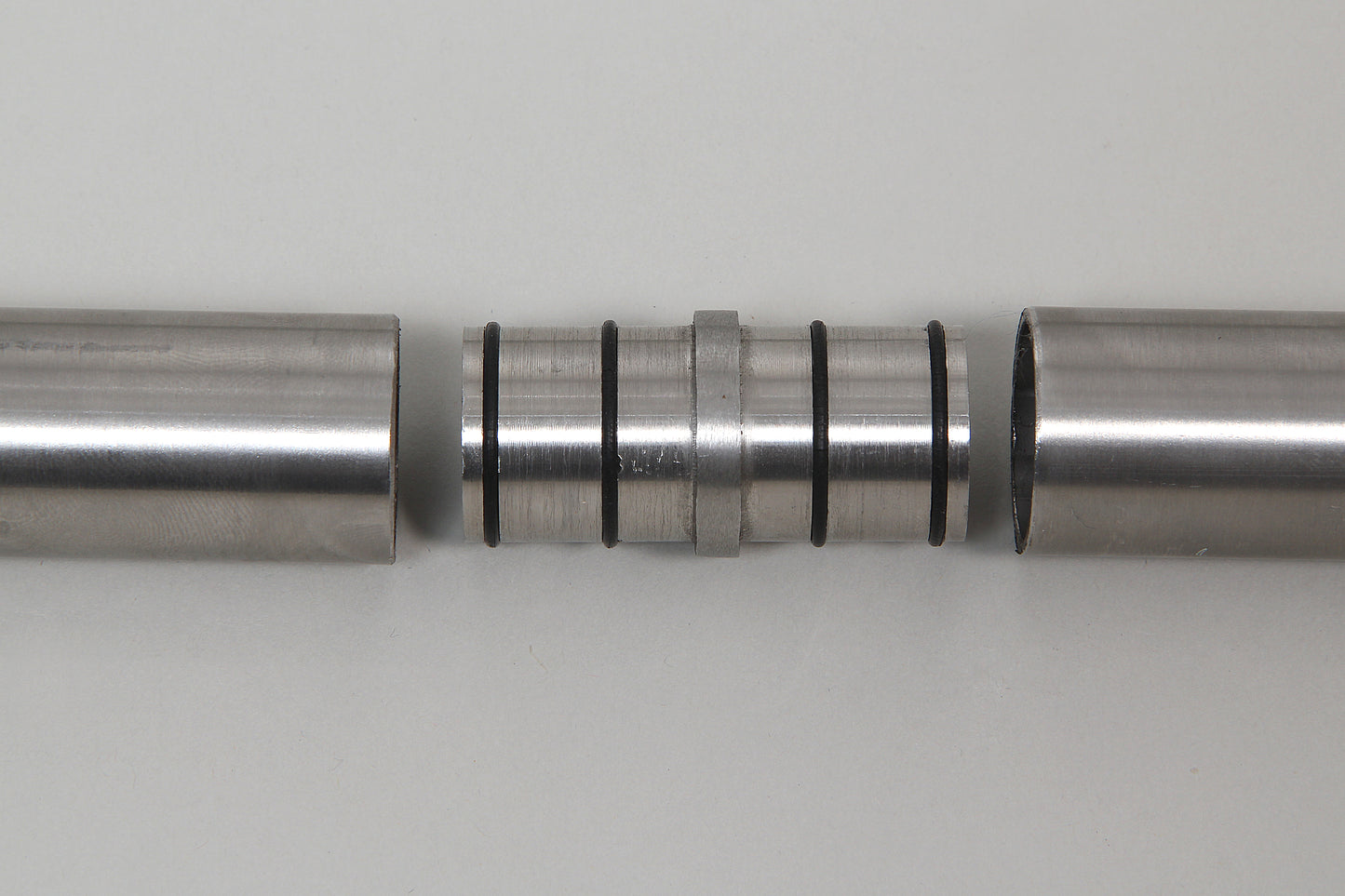 Main courante sur mesure en acier inoxydable, Ø 40 mm