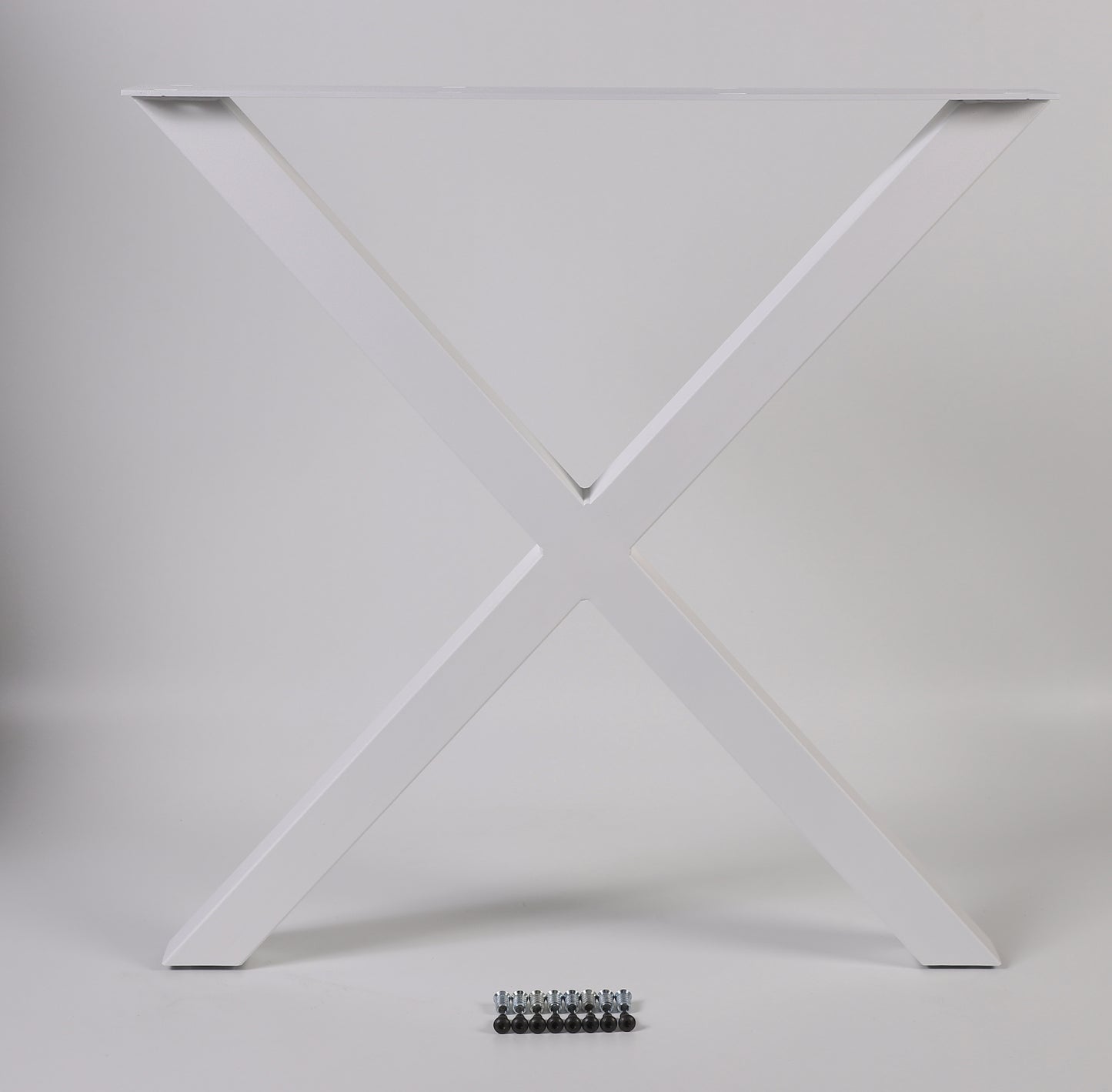 Table et base de banc en forme de X