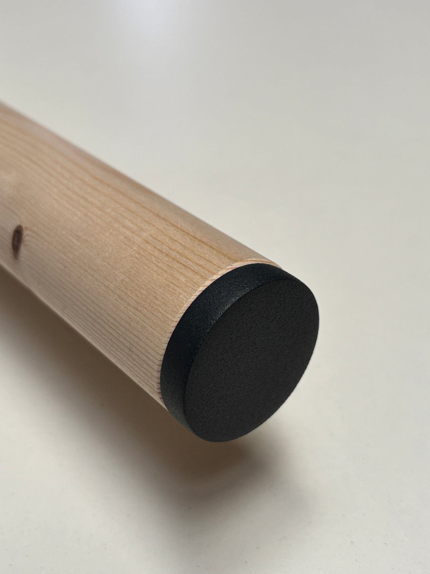 Jubiläumsset Handlaufset Fichte mit Alu-Konsolen 1200 x Ø40 mm 60 Jahre Edition