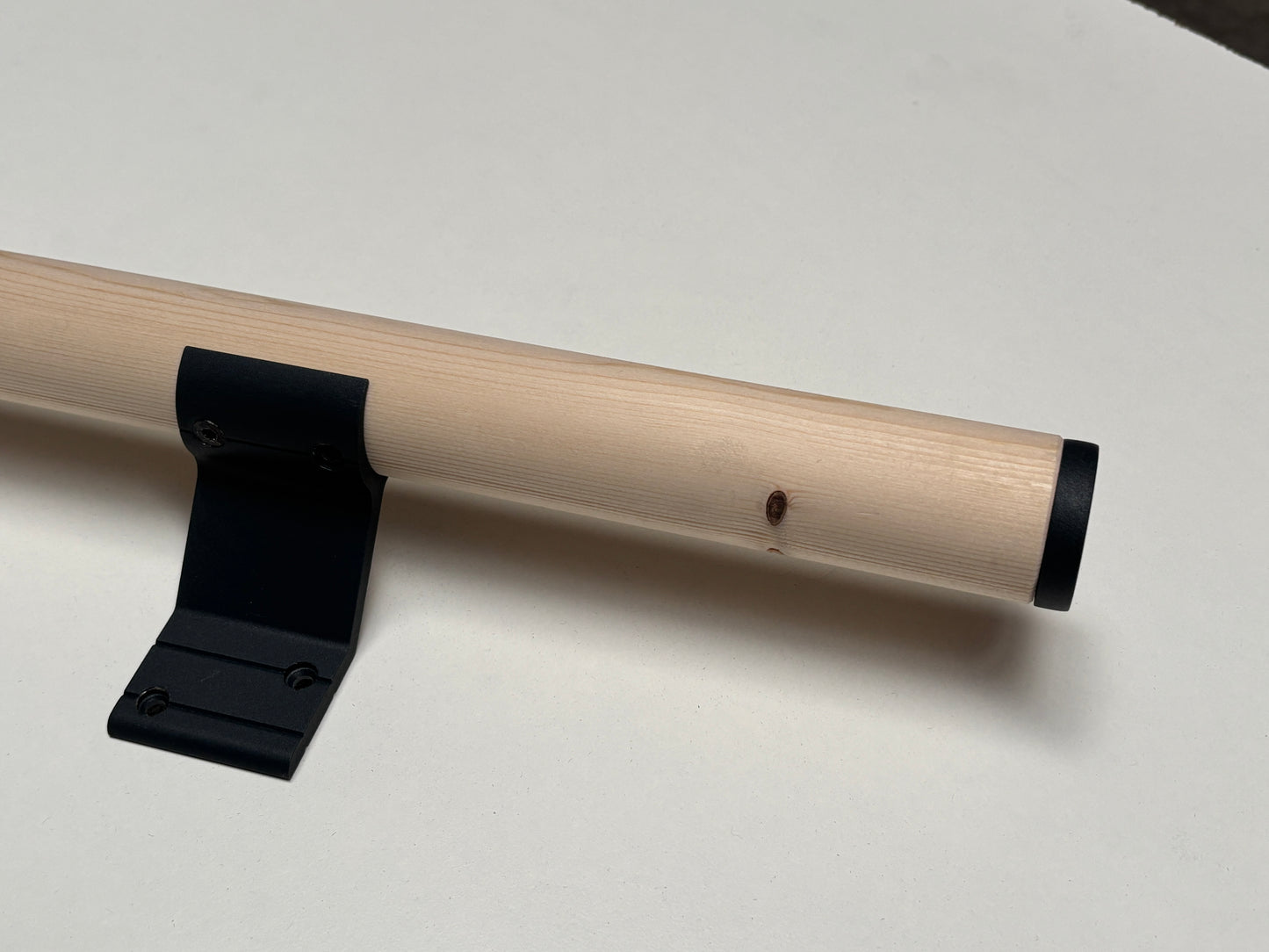 Jubiläumsset Handlaufset Fichte mit Alu-Konsolen 1200 x Ø40 mm 60 Jahre Edition