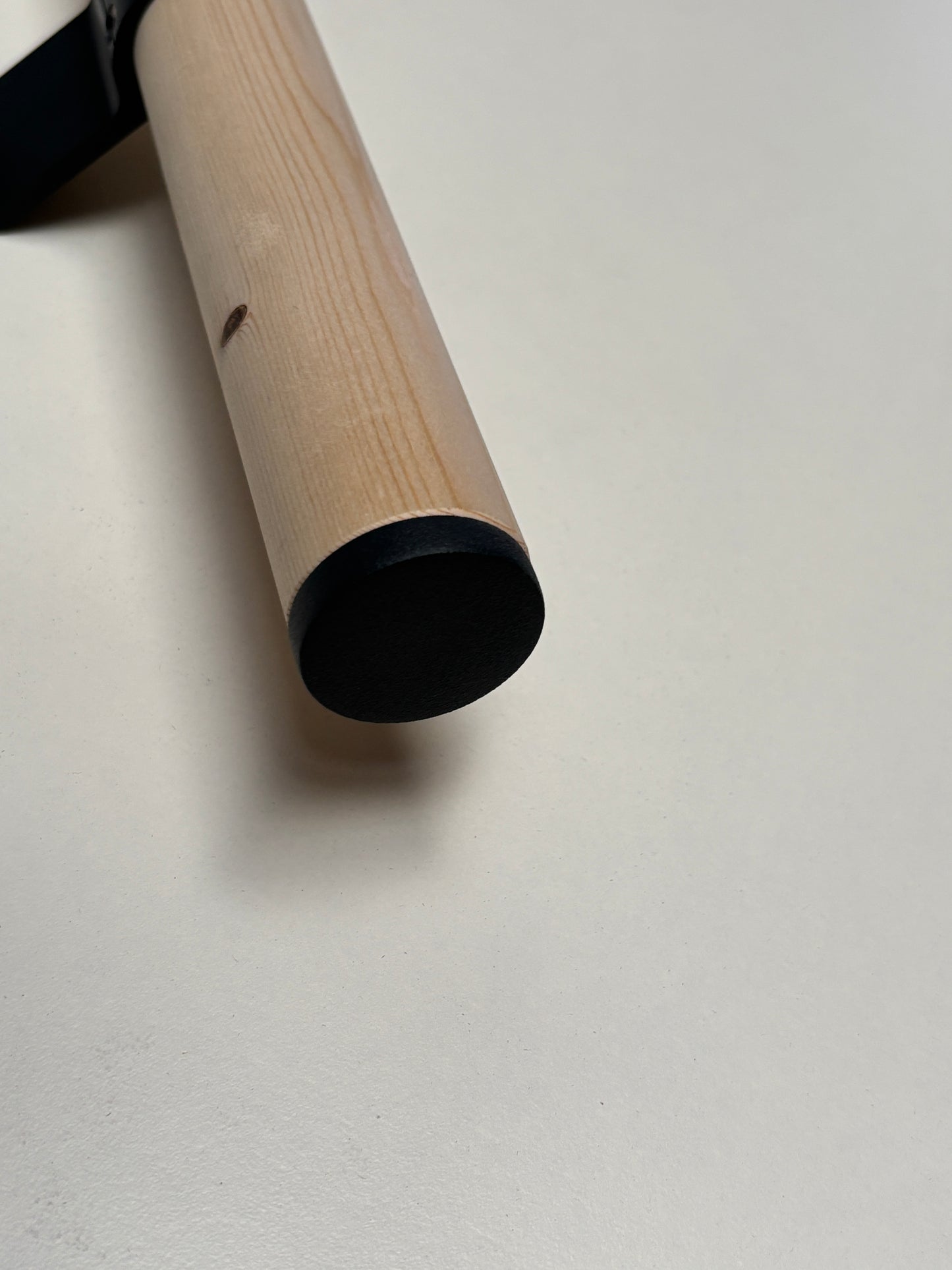 Jubiläumsset Handlaufset Fichte mit Alu-Konsolen 1200 x Ø40 mm 60 Jahre Edition