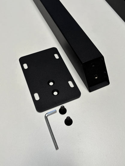 Set Tischuntergestell X-Form, 2 Stück zerlegt