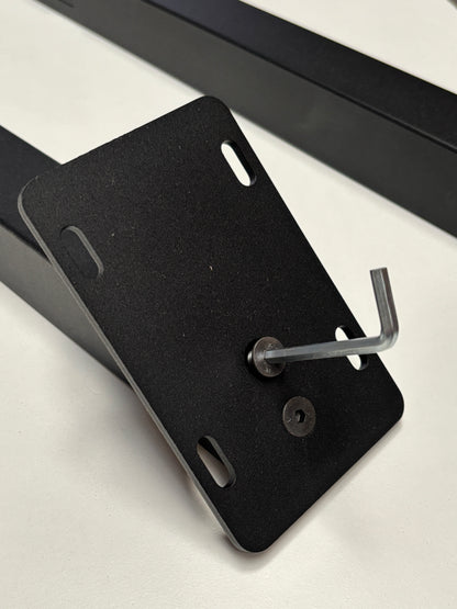 Set Tischuntergestell X-Form, 2 Stück zerlegt