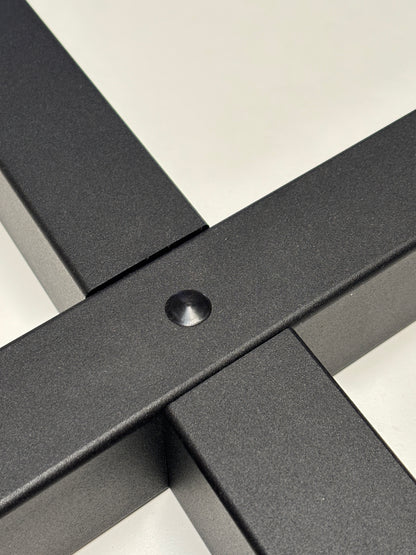 Set Tischuntergestell X-Form, 2 Stück zerlegt