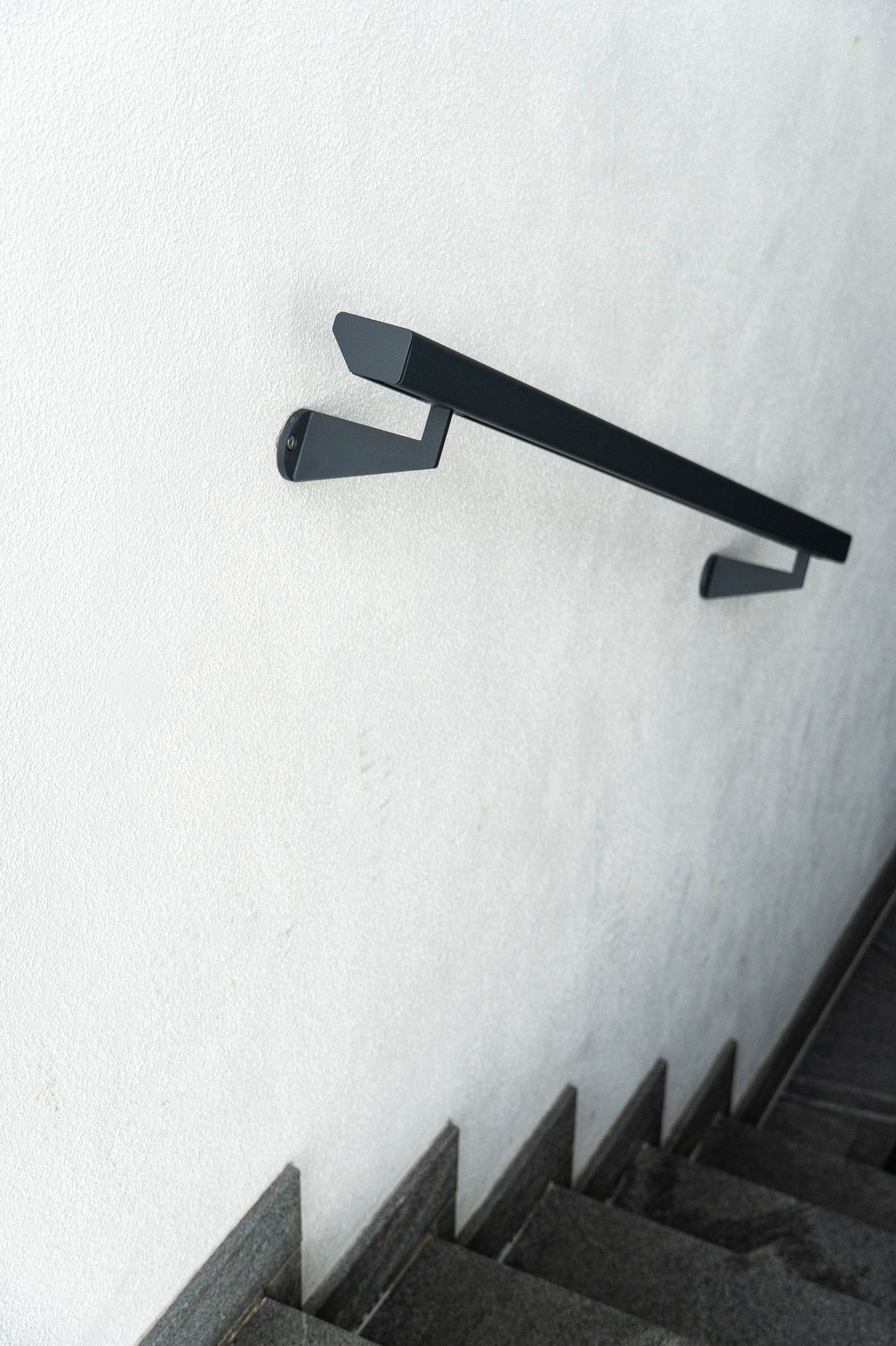 Jubiläumsset Handlaufset Aluminium Anthrazit 1200 mm 60 Jahre Edition