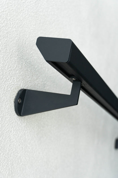 Jubiläumsset Handlaufset Aluminium Anthrazit 1200 mm 60 Jahre Edition
